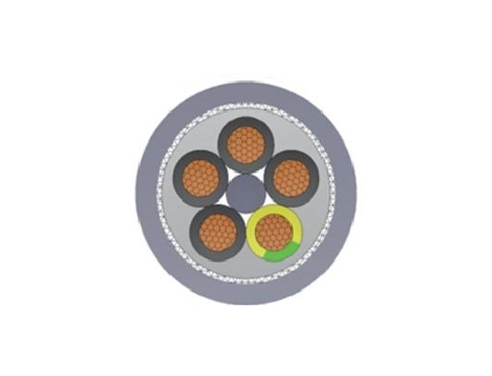 聚氨酯双护套高柔性屏障拖链电缆 (TRVUP-2) 产品图片